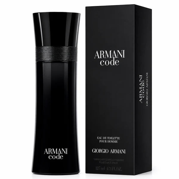 Giorgio Armani Code Eau de Toilette for Men 125ml (4.2 fl oz) – Long Lasting