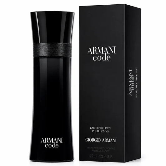 Giorgio Armani Code Eau de Toilette for Men 125ml (4.2 fl oz) – Long Lasting